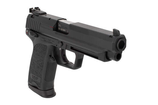 Heckler and Koch USP Expert pistol features a 5 inch 45 acp match grade barrel